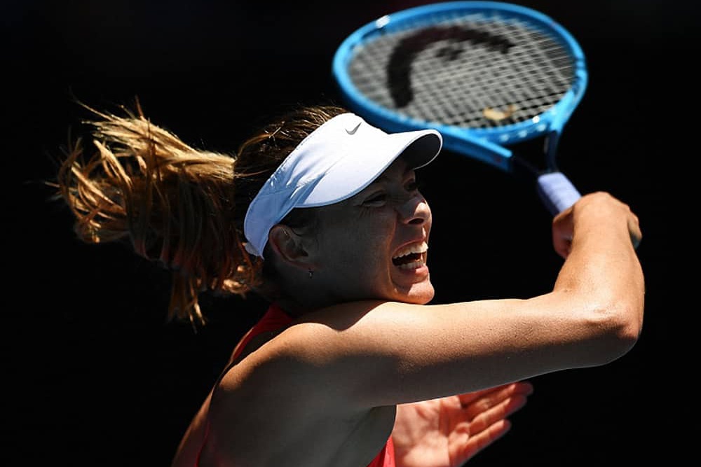Sharapova dung buoc tai vong mot Australian Open hinh anh