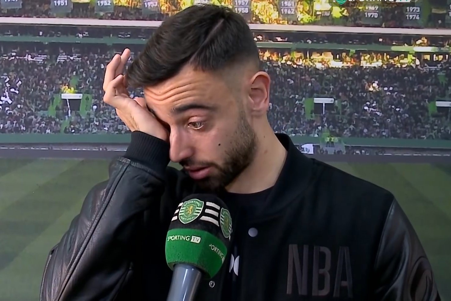 Bruno roi nuoc mat trong ngay chia tay Sporting CP hinh anh