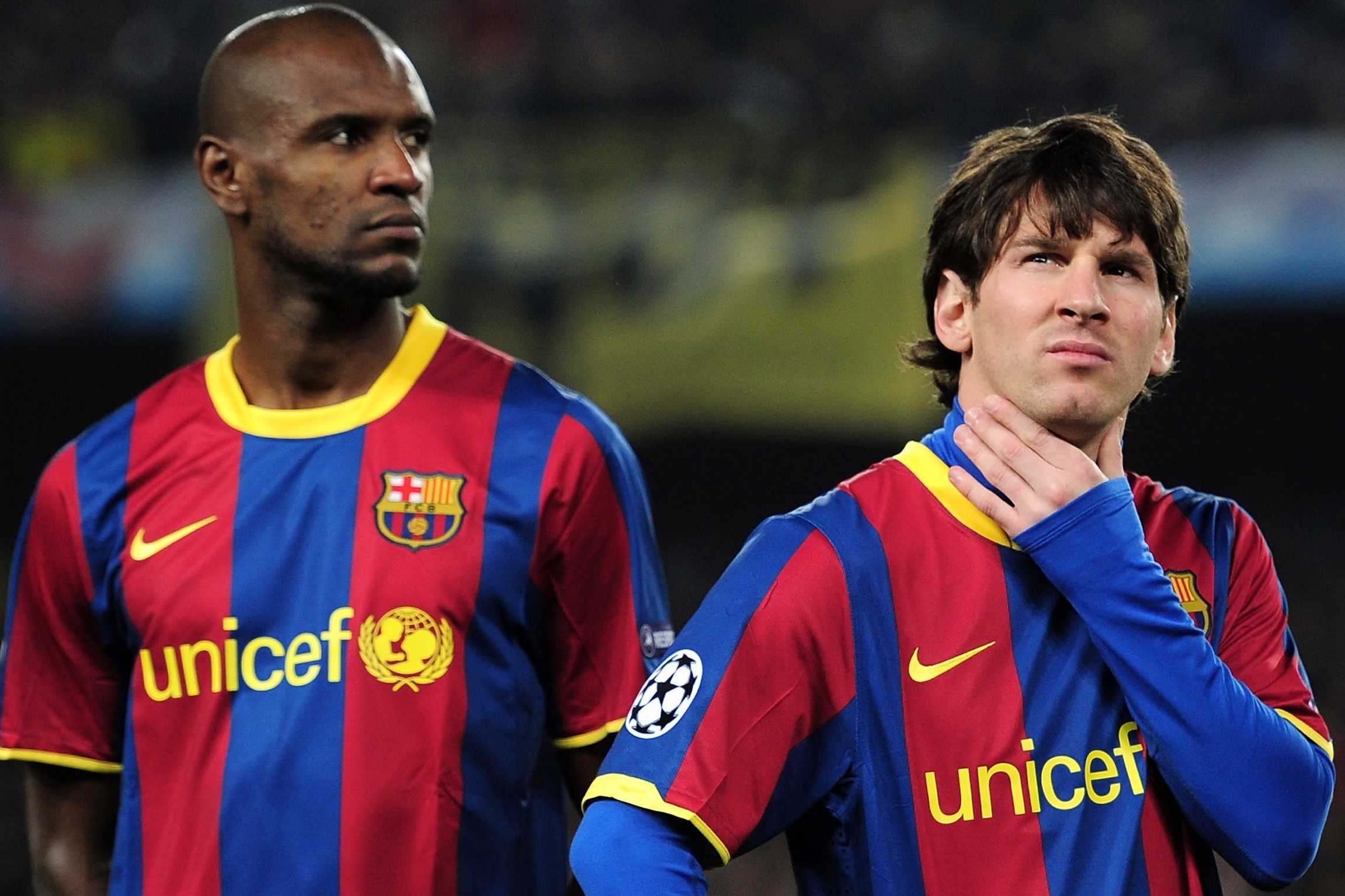Messi chi trich Abidal anh 1