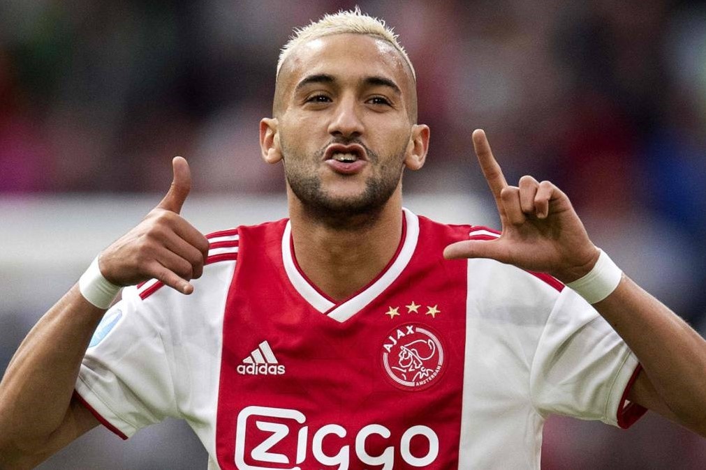 Chelsea dat thoa thuan chieu mo Hakim Ziyech hinh anh