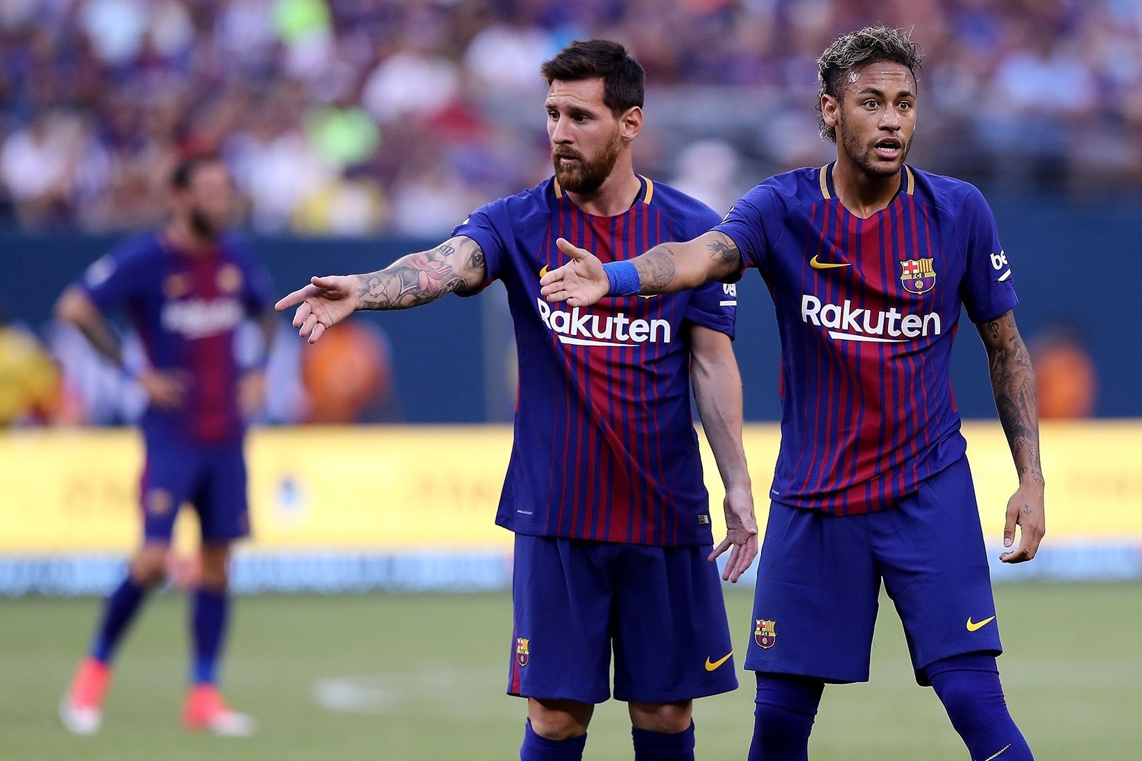 Neymar tro lai Barca anh 1