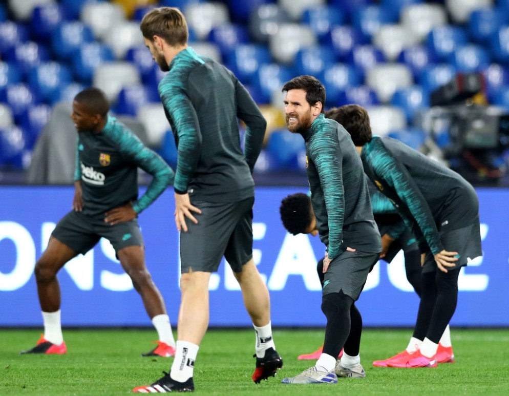 Napoli dau voi Barca anh 1