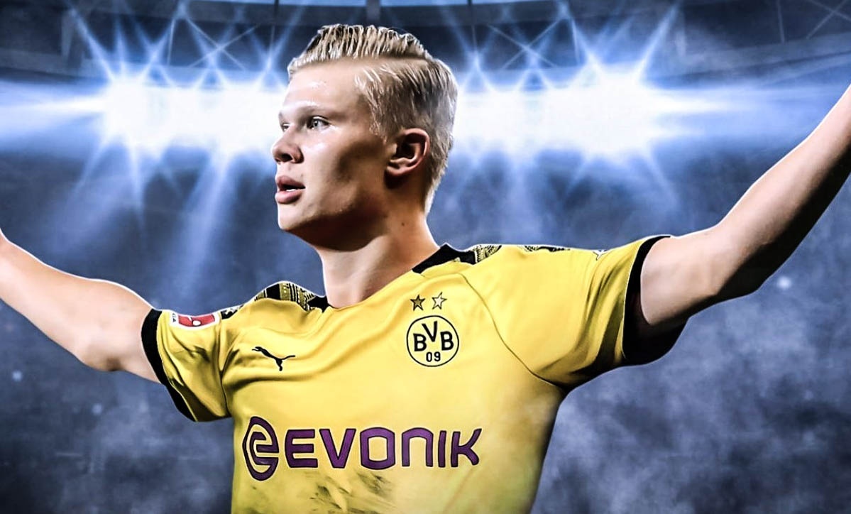 Haaland dan dau top 8 sao tre hay nhat chau Au hinh anh