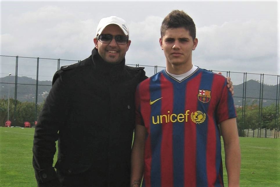 Messi mau thuan voi chu tich Barca anh 1