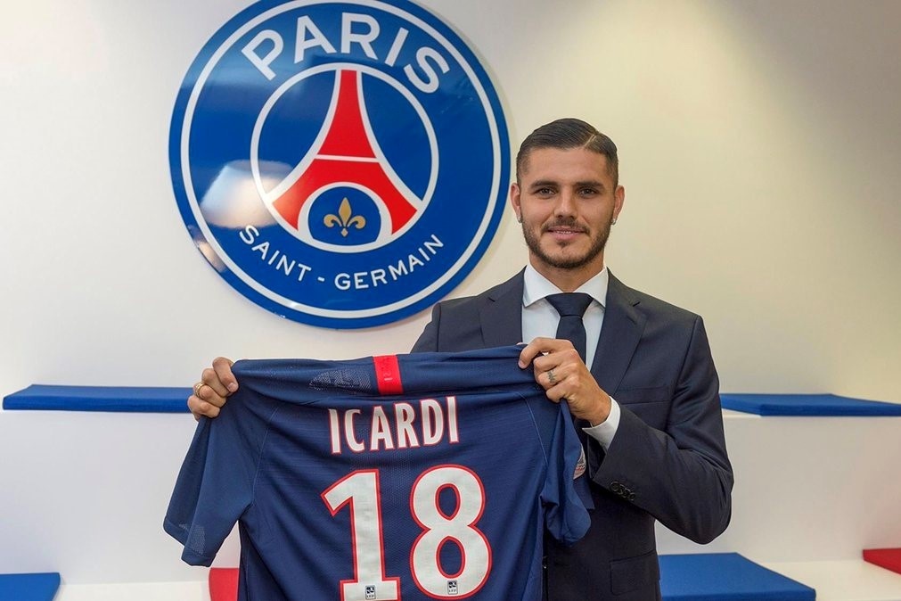 Icardi o lai PSG anh 1