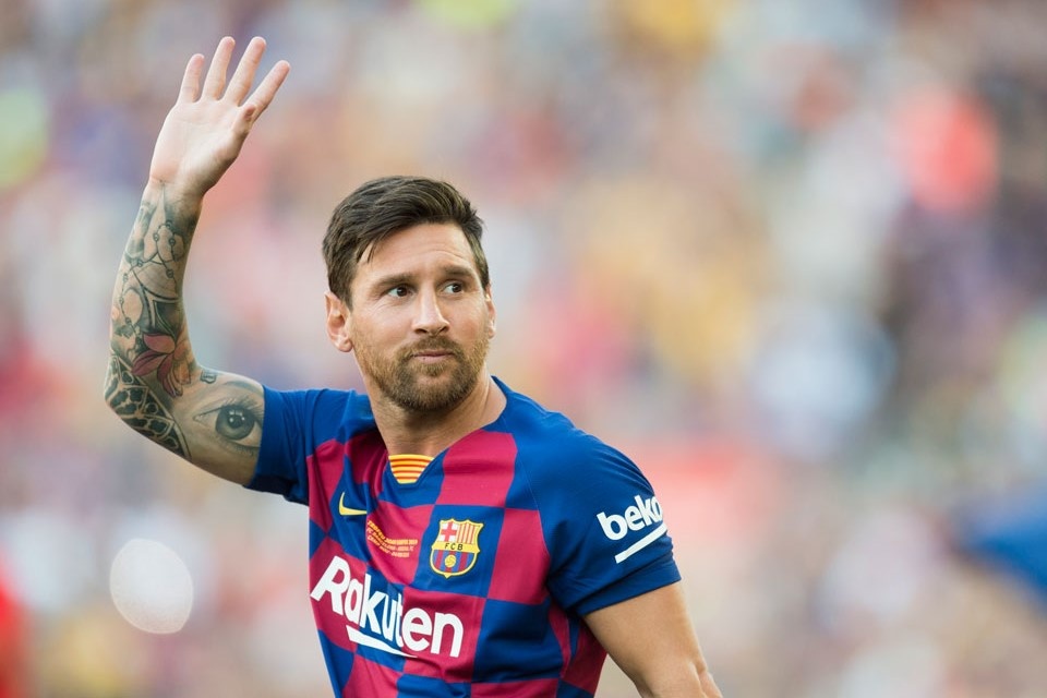 Messi roi Barca anh 1