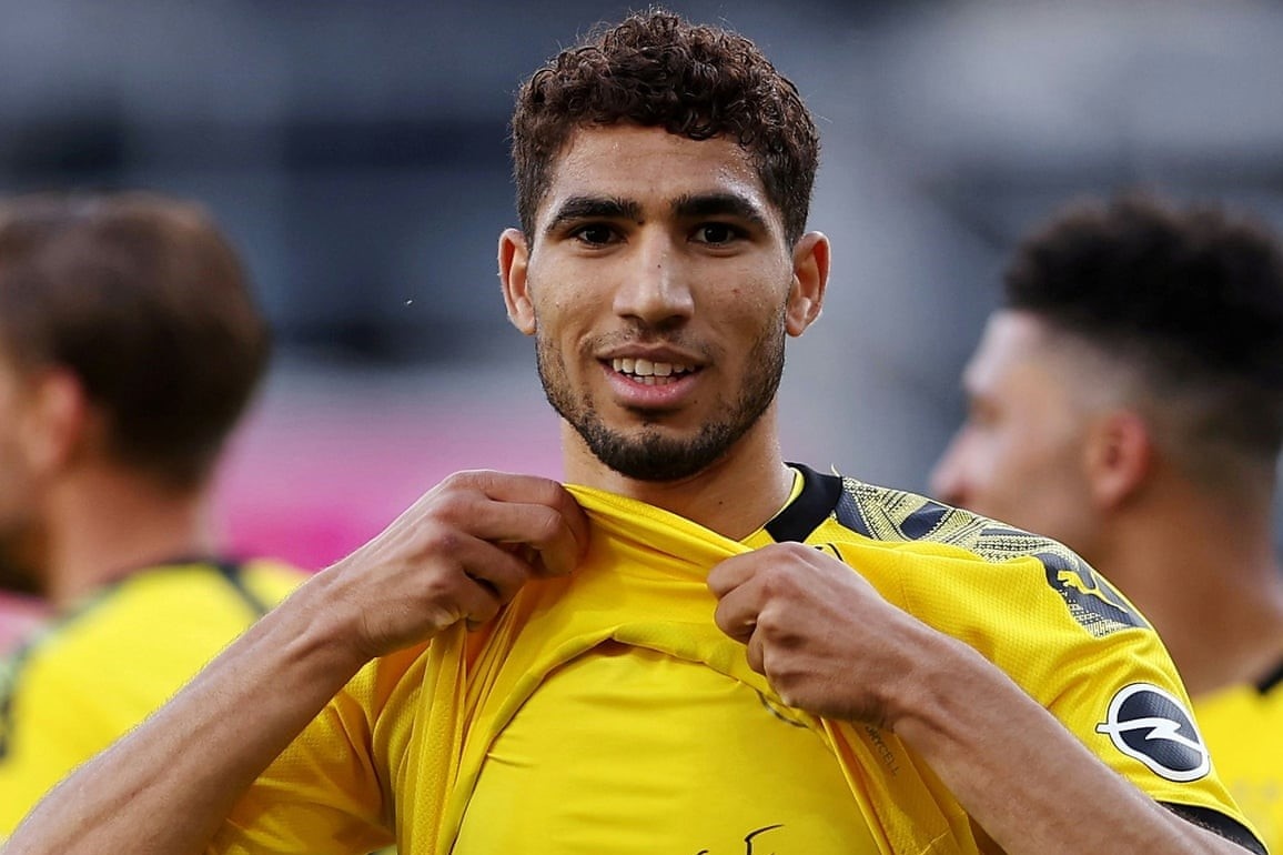 Hakimi quay nguoc thai do voi Real Madrid hinh anh