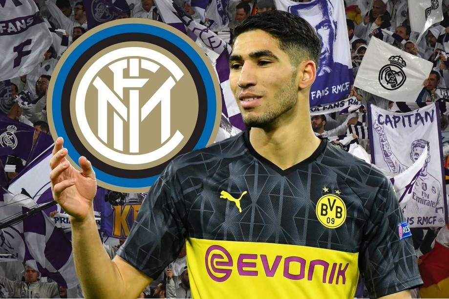 Inter Milan chieu mo Hakimi voi gia ky luc tu Real Madrid hinh anh