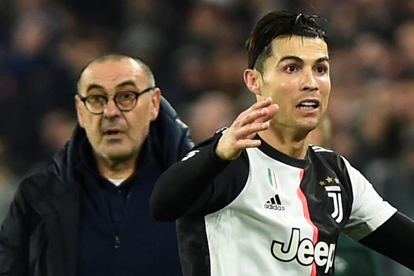 Tuong lai cua HLV Sarri va Ronaldo o Juventus duoc dinh doat hinh anh