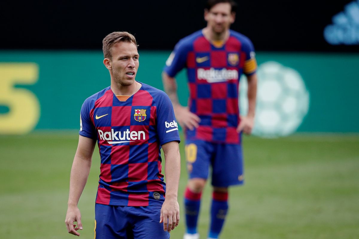 Arthur noi loan o Barca anh 1