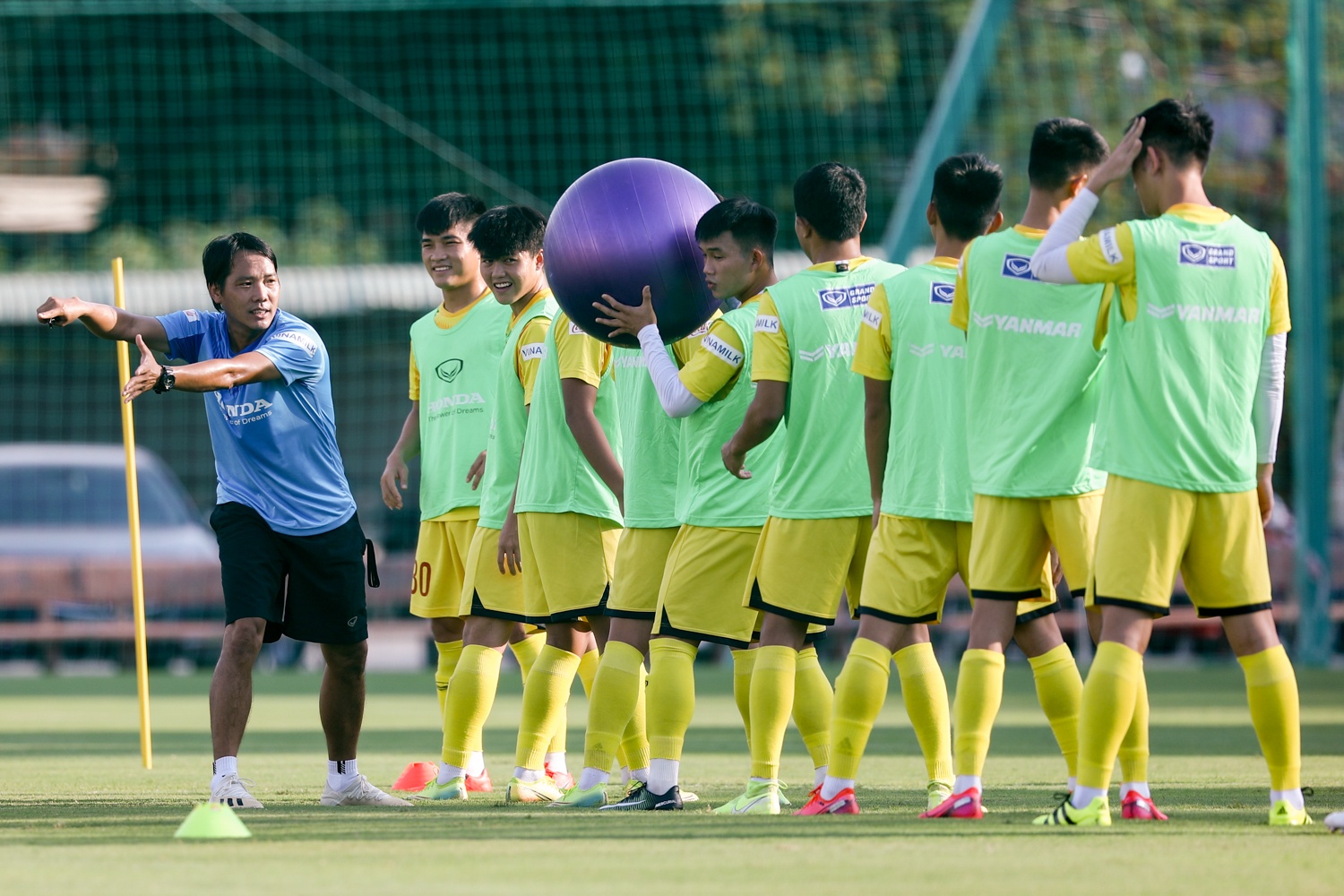 U22 Viet Nam tap trung anh 1