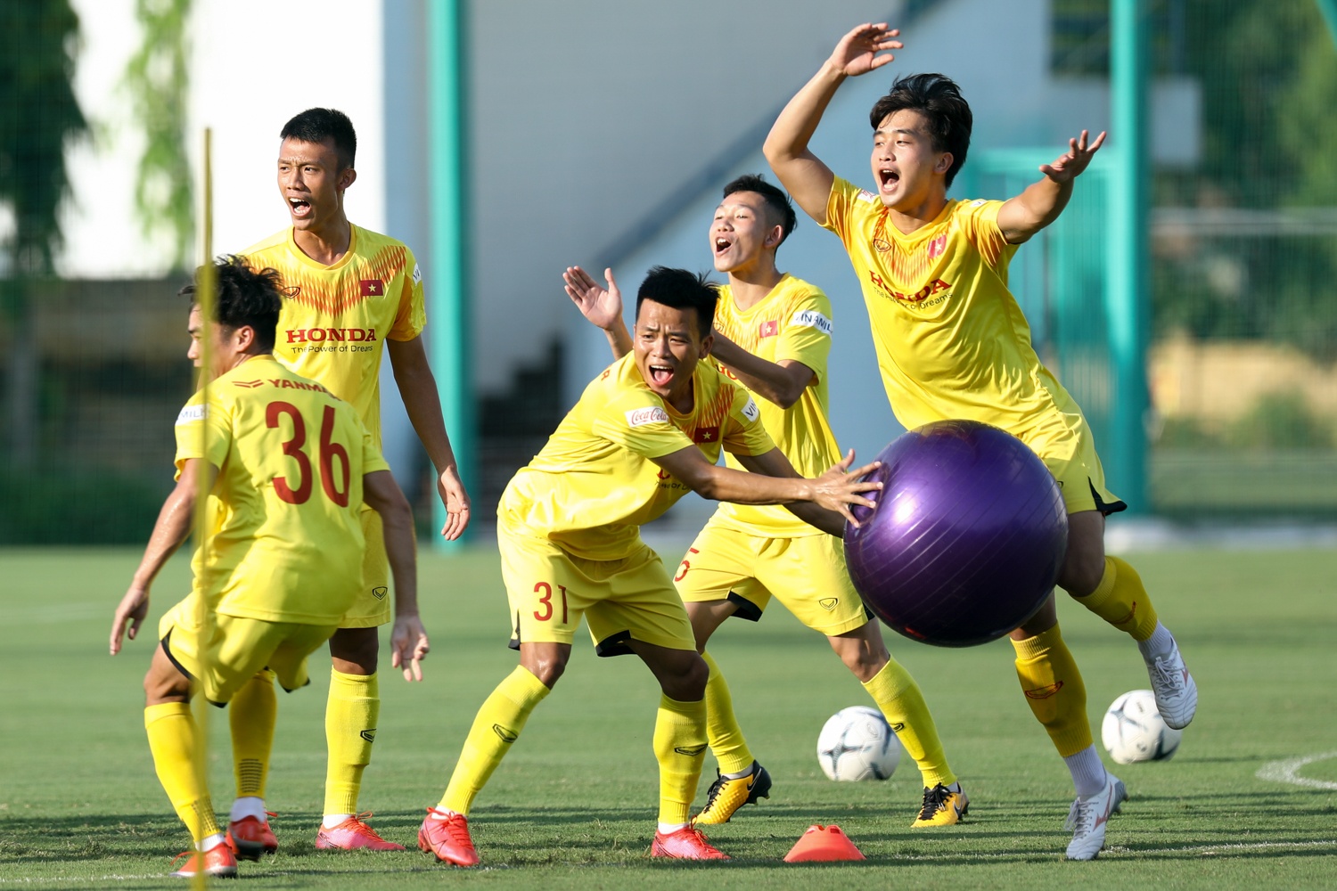 U22 Viet Nam tap trung anh 6