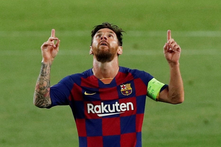 Messi roi Barca anh 1