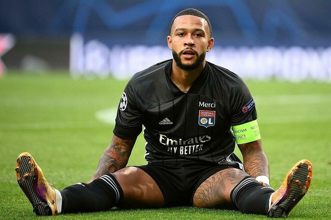 Barca chieu mo Depay anh 1