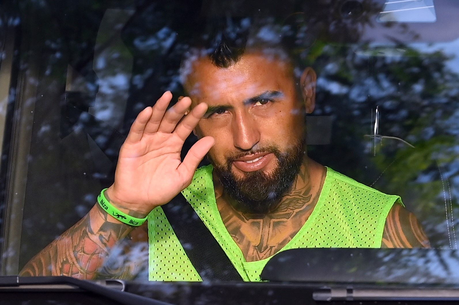 Arturo Vidal dau quan cho Inter Milan hinh anh