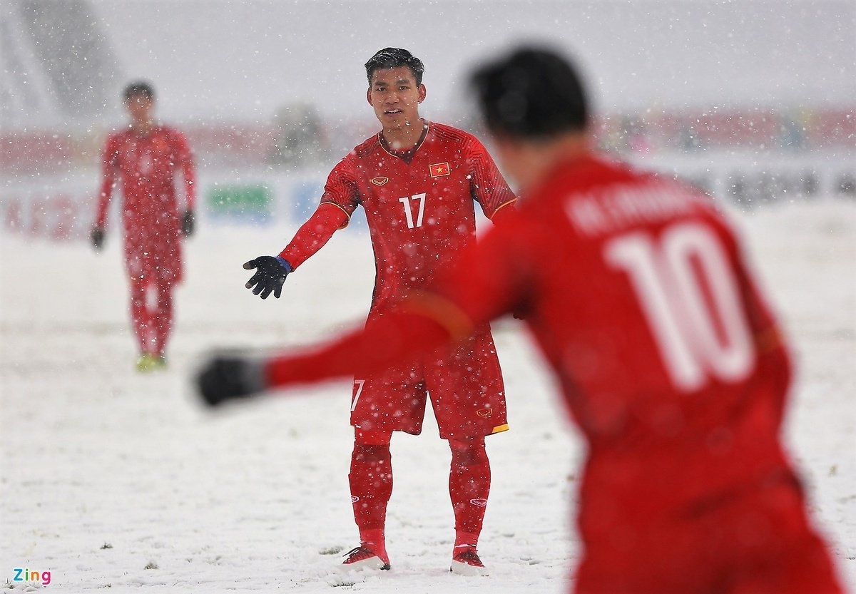 'Tuyen thu U23 Viet Nam bi cam uong nuoc ngot o giai chau A 2018' anh 3