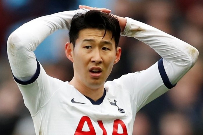 Son Heung-min bi phan biet chung toc hinh anh