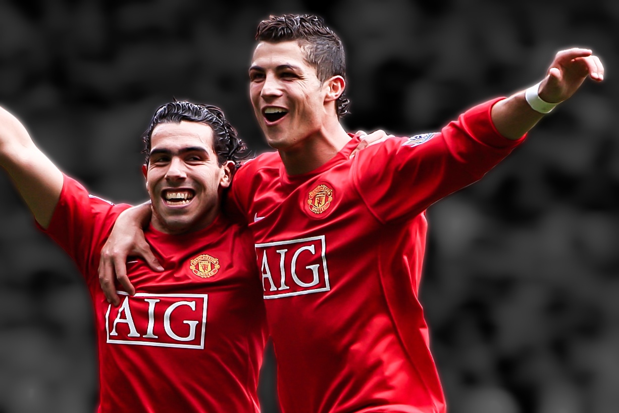 7 cau thu MU vao doi hinh hay nhat cua Carlos Tevez hinh anh