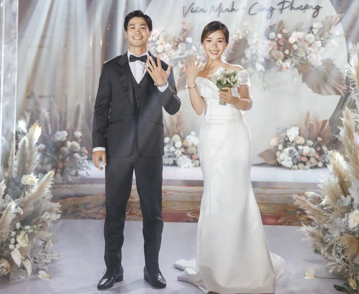 Dam cuoi Cong Phuong anh 1