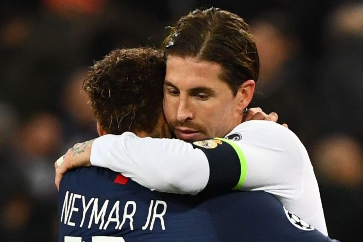 Neymar thuyet phuc Ramos den PSG hinh anh