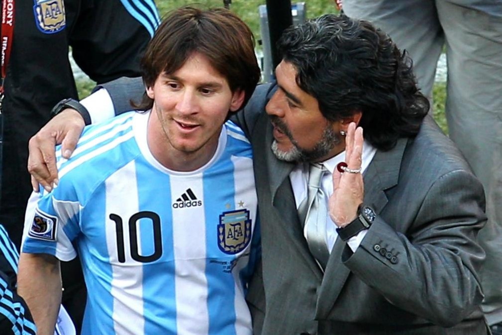 Lionel Messi: 'Diego Maradona la vinh cuu' hinh anh
