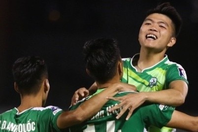 CLB Phu Dong - sau tam ve thang hang la ap luc canh tranh hinh anh