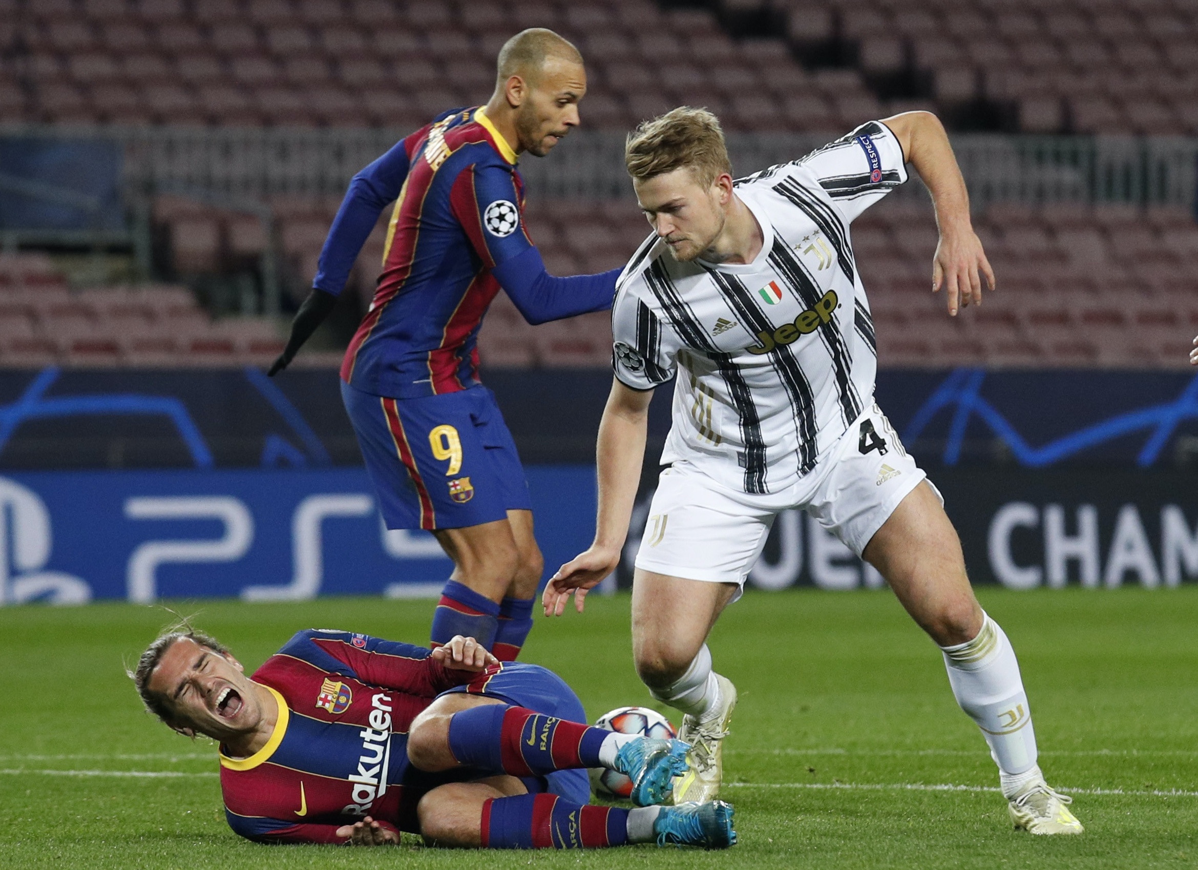 Barca dau voi Juventus anh 1