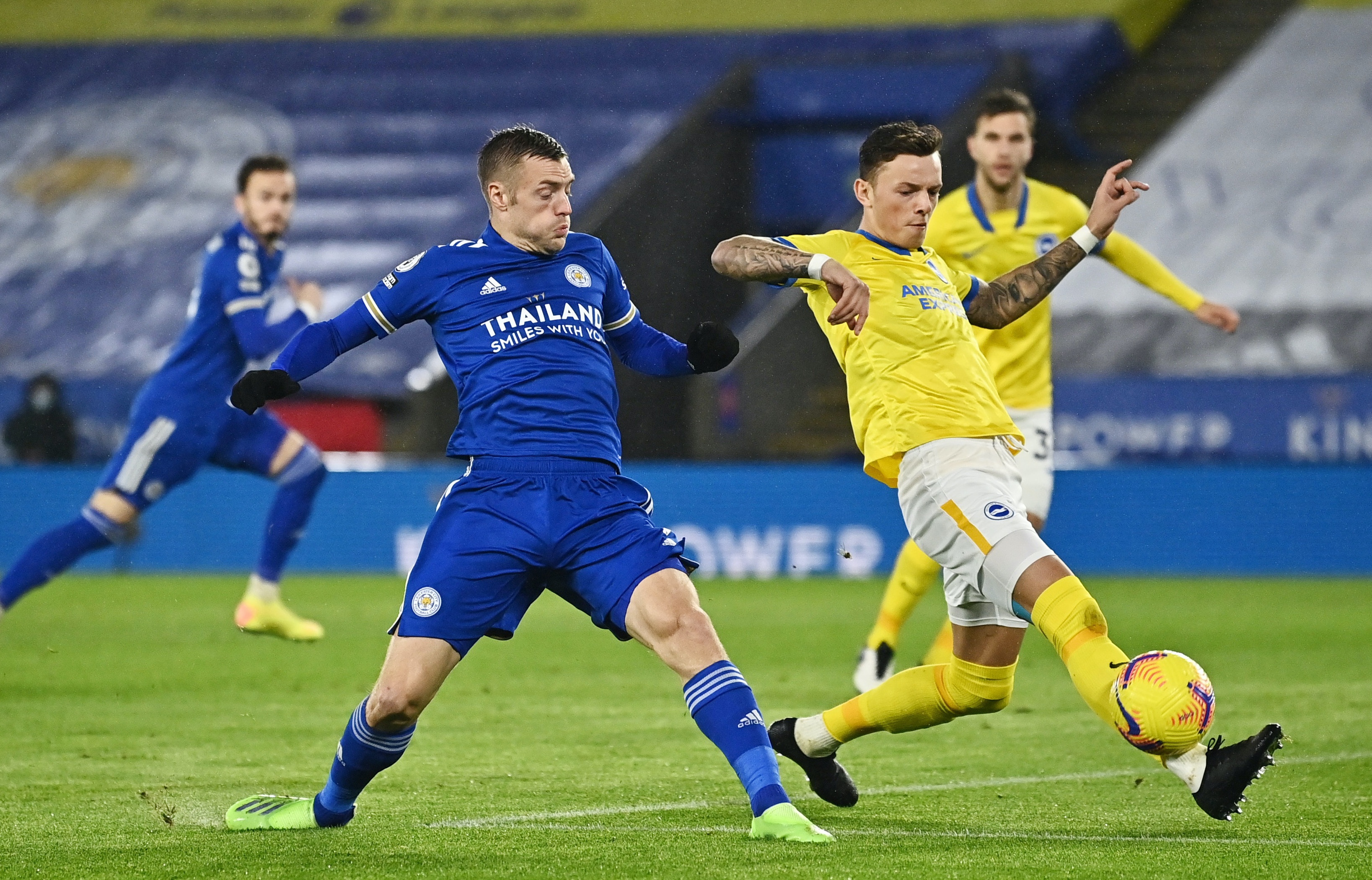 Leicester vao top 3 anh 1