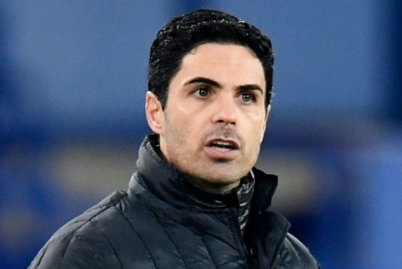 Arteta bi che gieu vi noi loi vo nghia hinh anh