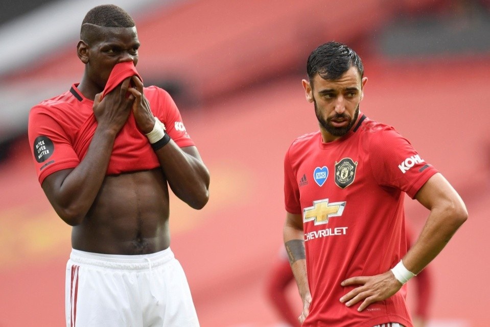 Bruno Fernandes va Pogba anh 1