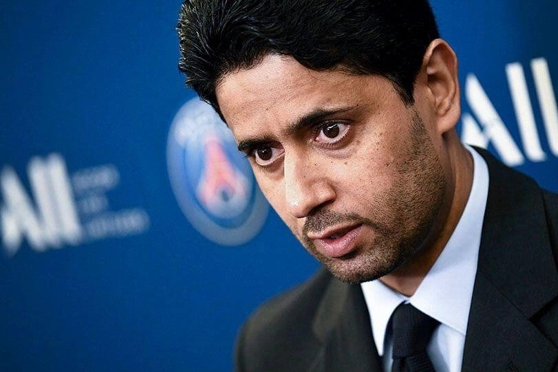 Chu tich PSG canh bao Barca hinh anh