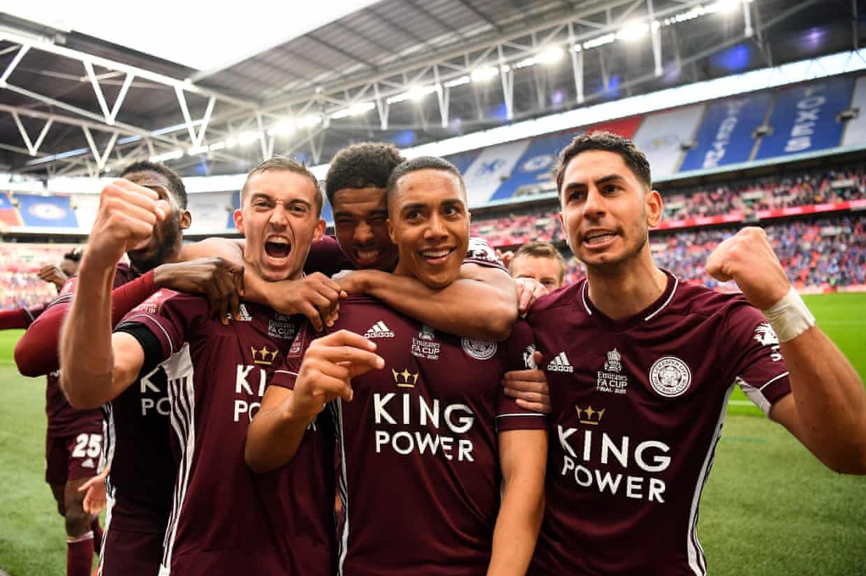 Leicester vo dich FA Cup anh 1