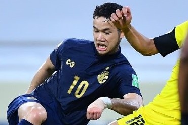 Highlights Thai Lan 0-1 Malaysia: 'Voi chien' gay that vong hinh anh