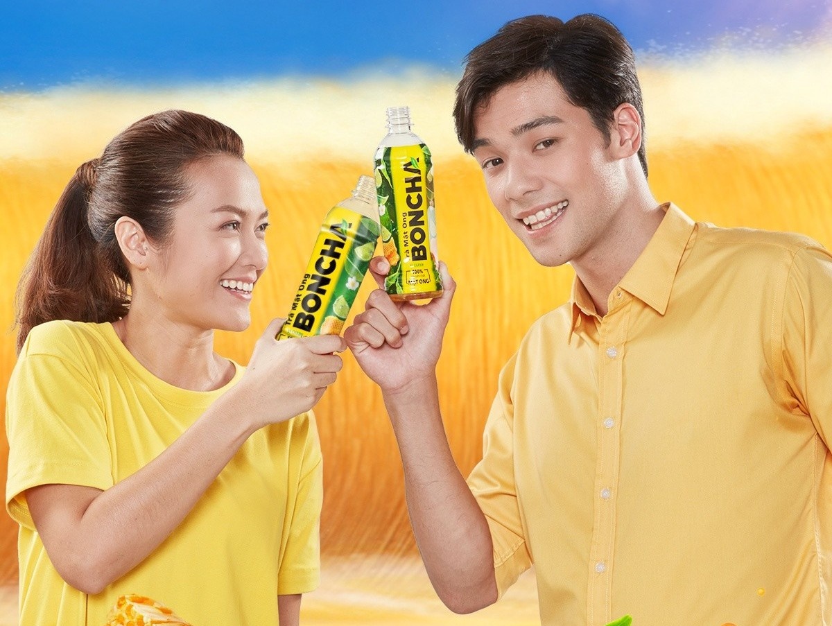 Tra mat ong Boncha anh 4