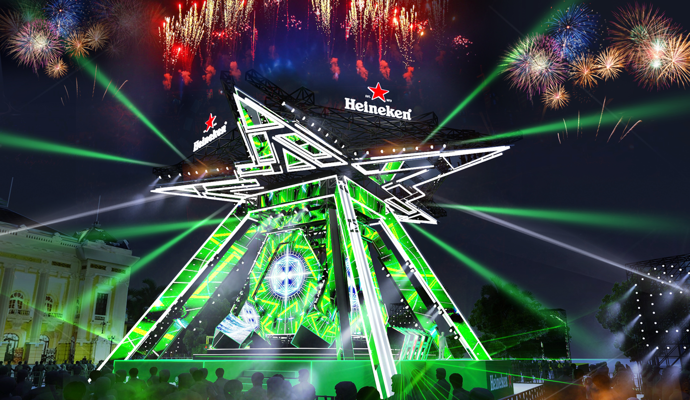 DJ Hyo cung dan ten tuoi lon gop mat tai Heineken Countdown Party 2023 hinh anh