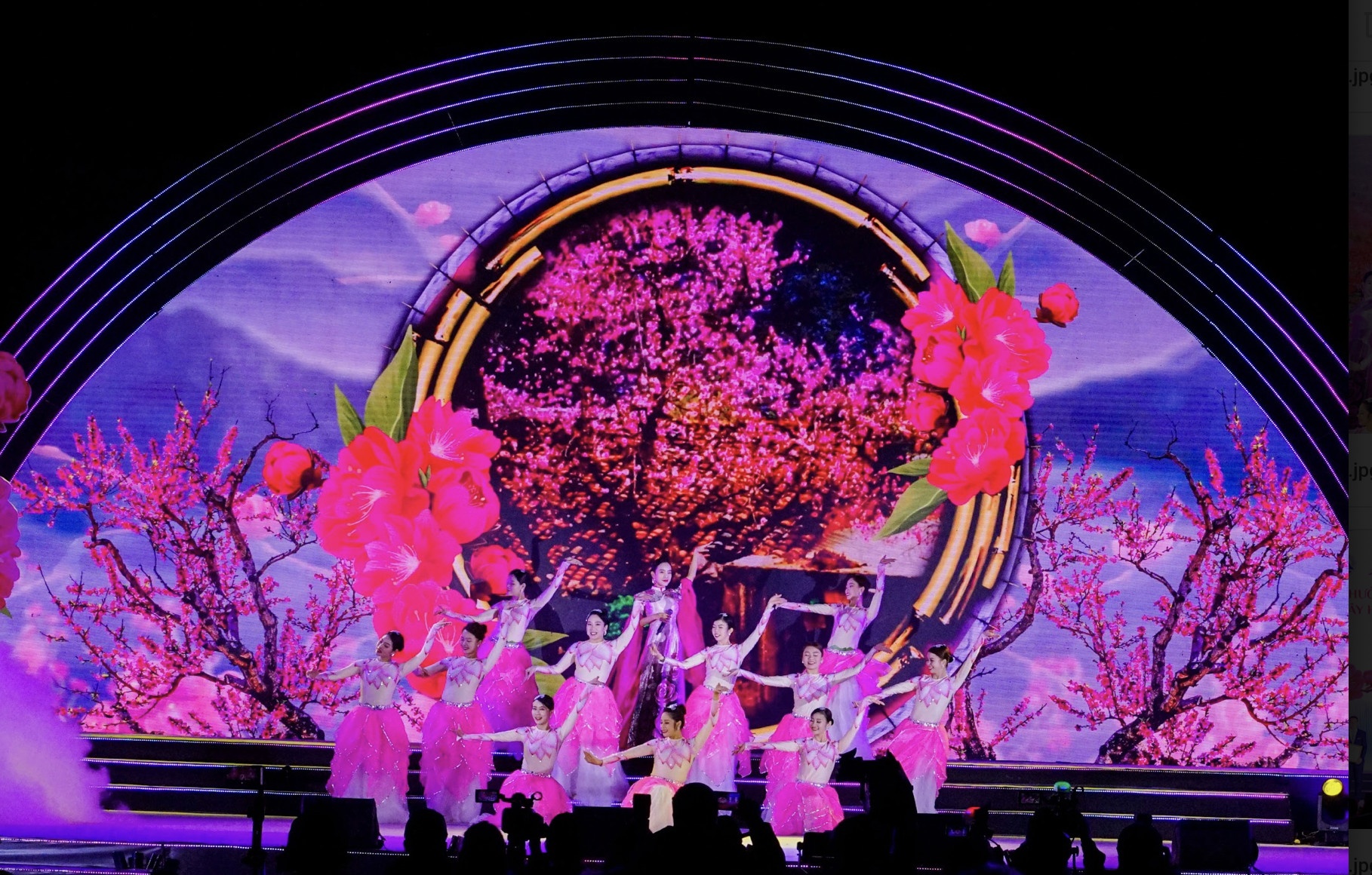 Lễ hội hoa đào ảnh 3 Le hoi hoa dao anh 3