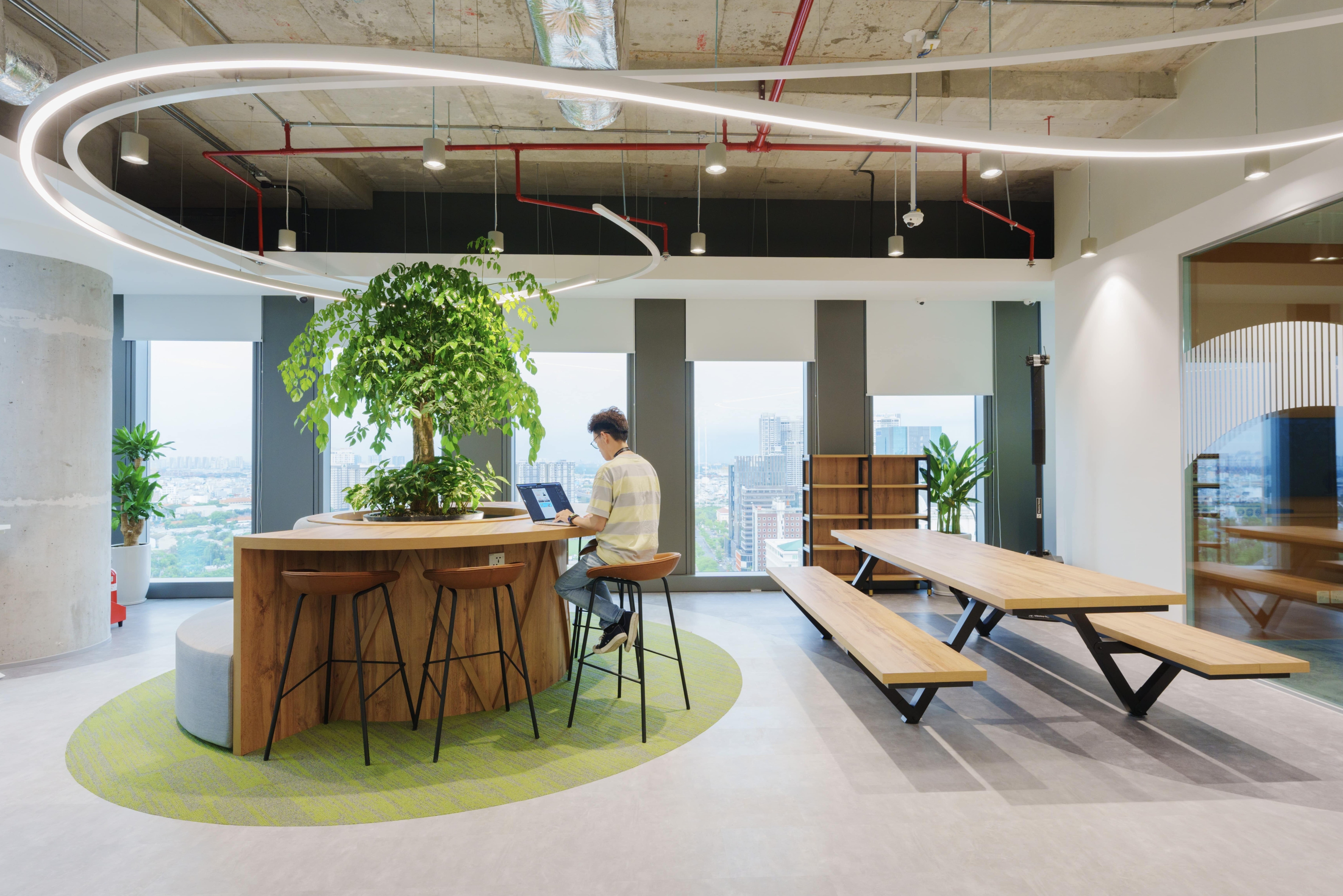 Khong gian lam viec moi ngap tran cam hung cua Prudential hinh anh