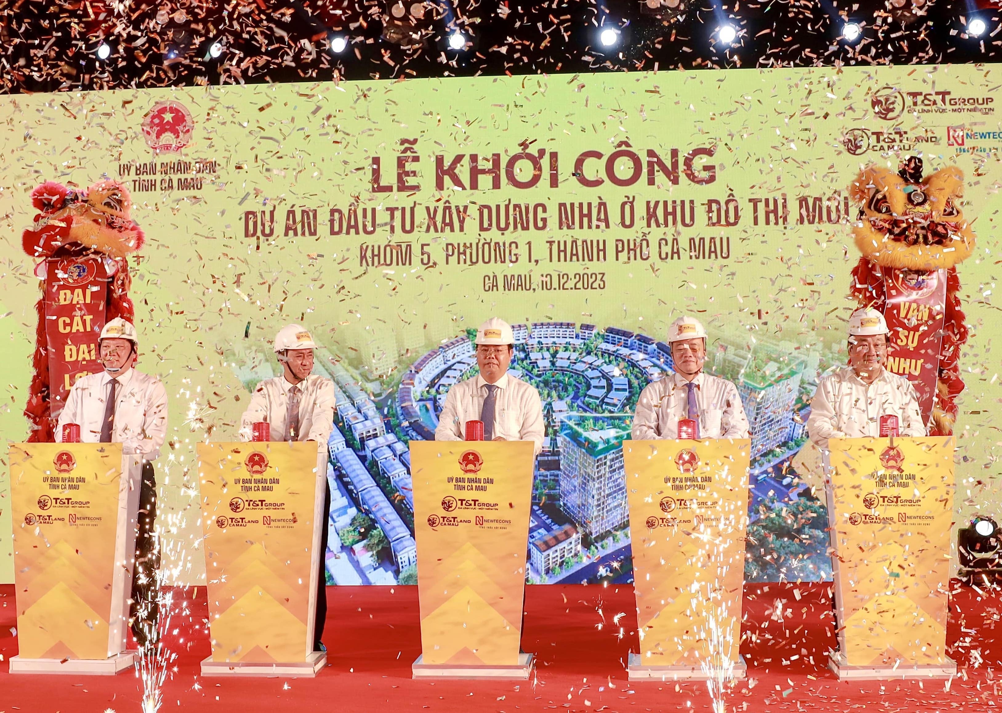 T&T Group khoi cong du an do thi hon 1.000 ty dong tai Ca Mau hinh anh