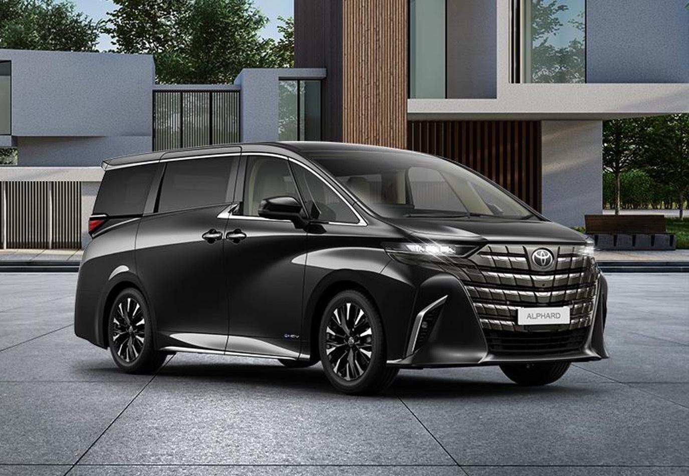 Toyota no luc xanh hoa giao thong Viet Nam voi Alphard hybrid moi hinh anh