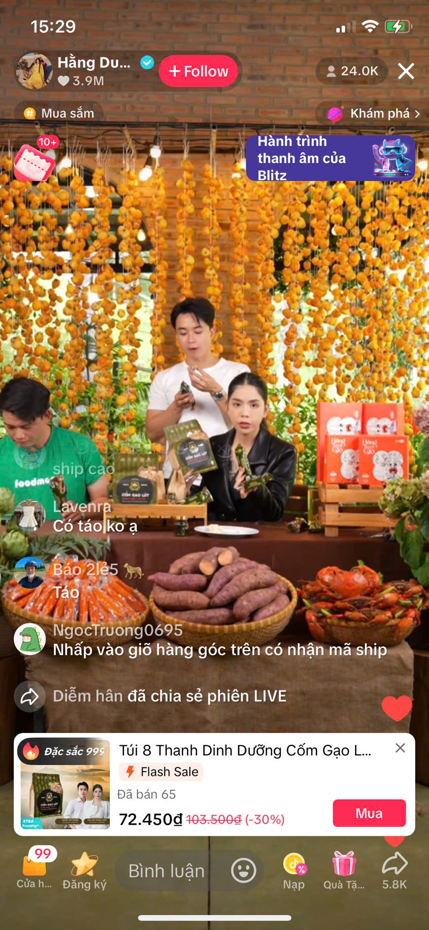 Livestream nong san anh 5