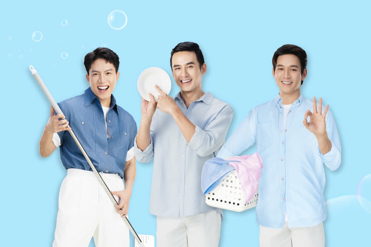 Luong The Thanh, Anh Tu, Song Luan gay sot voi hinh tuong trai dam hinh anh