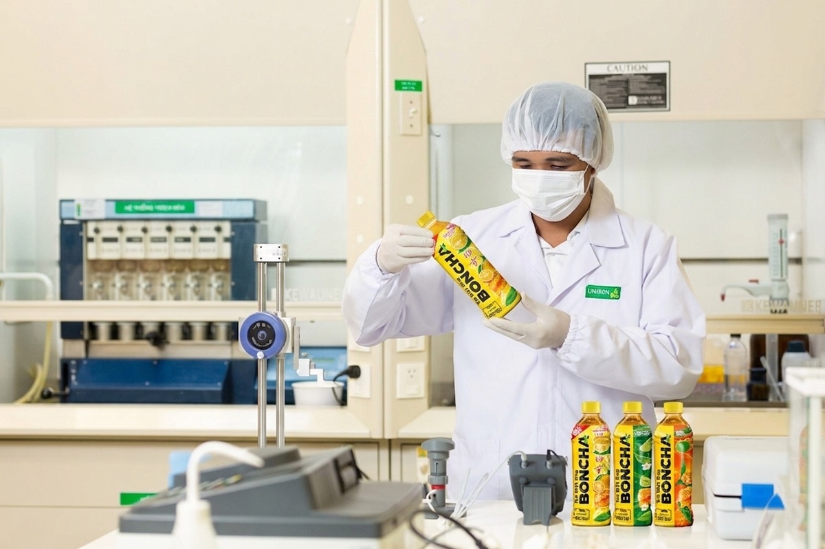 Tra mat ong Boncha anh 1