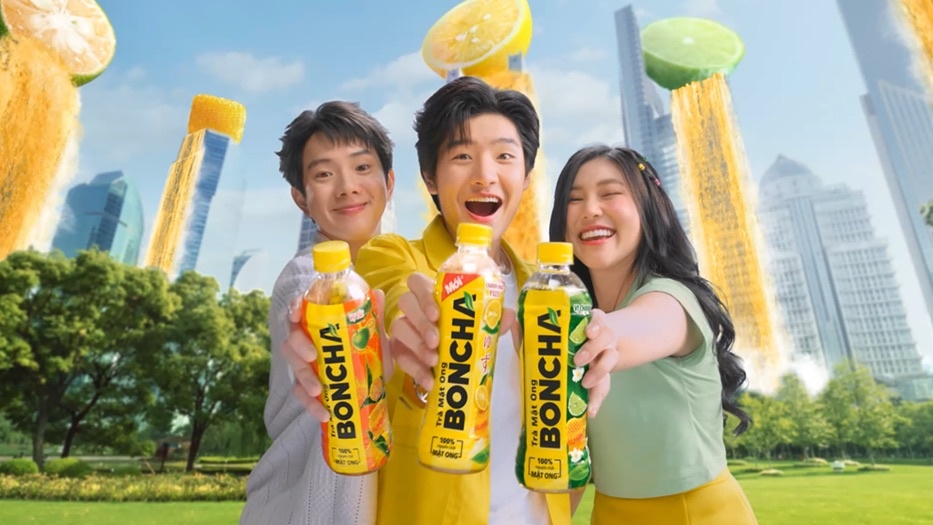 Tra mat ong Boncha anh 3