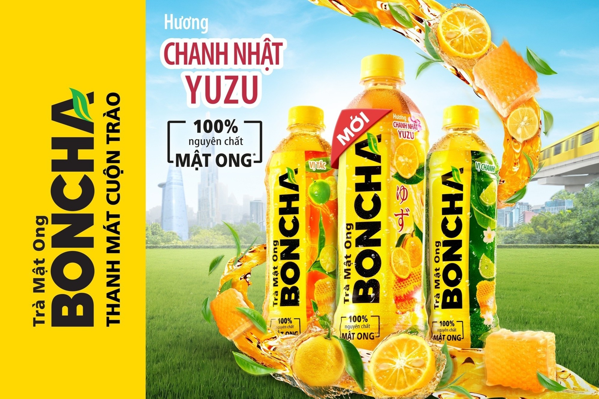 Gioi tre giai ma suc hut cua Tra Mat Ong Boncha Chanh Nhat Yuzu hinh anh
