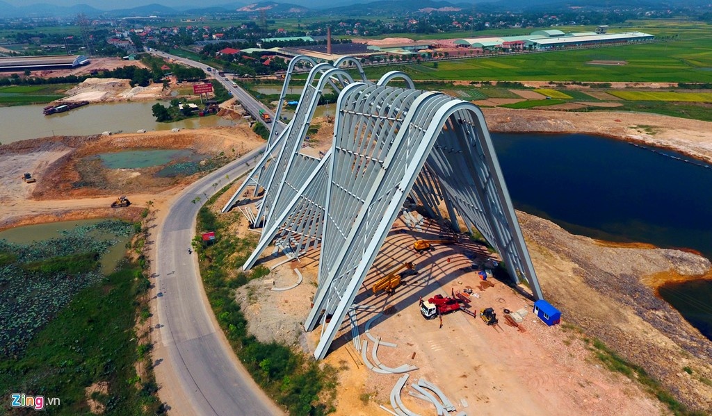 cong chao doc dao o Quang Ninh anh 1