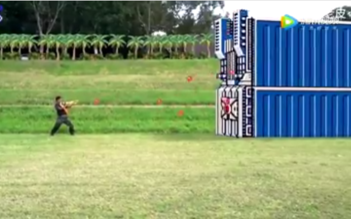 Tro choi Contra ngoai doi thuc hinh anh