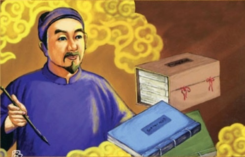 Nguoi Viet duy nhat duoc xem la nha bac hoc thoi phong kien hinh anh