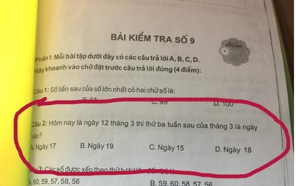 bài toán lớp 1 gây tranh cãi ảnh 1 bai toan lop 1 gay tranh cai anh 1
