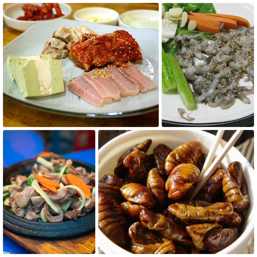món ăn kỳ quặc ở Hàn Quốc ảnh 1 mon an ky quac o Han Quoc anh 1