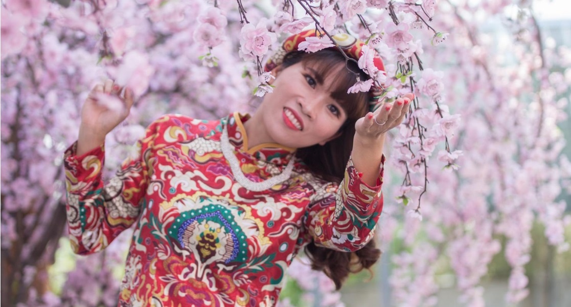 mong muon ban gai dip Tet anh 1